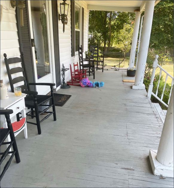 Porch Photo - Before